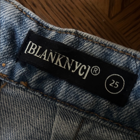 Denim Rhinestone Fringe Skirt - Picture 14 of 16